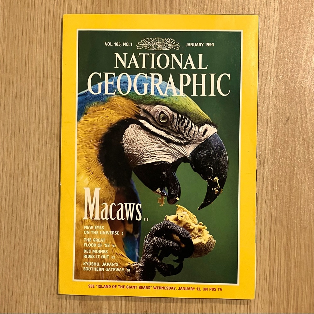 National Geographic Magazine Vol. 185, No. 1, January 1994
